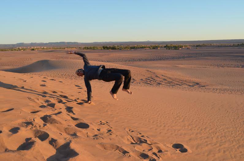 Merzoga: dunes et dromadaires